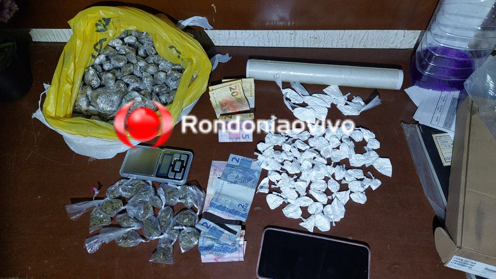 VÍDEO: Equipe do sargento Machado prende mulher e filhos por tráfico no Orgulho 