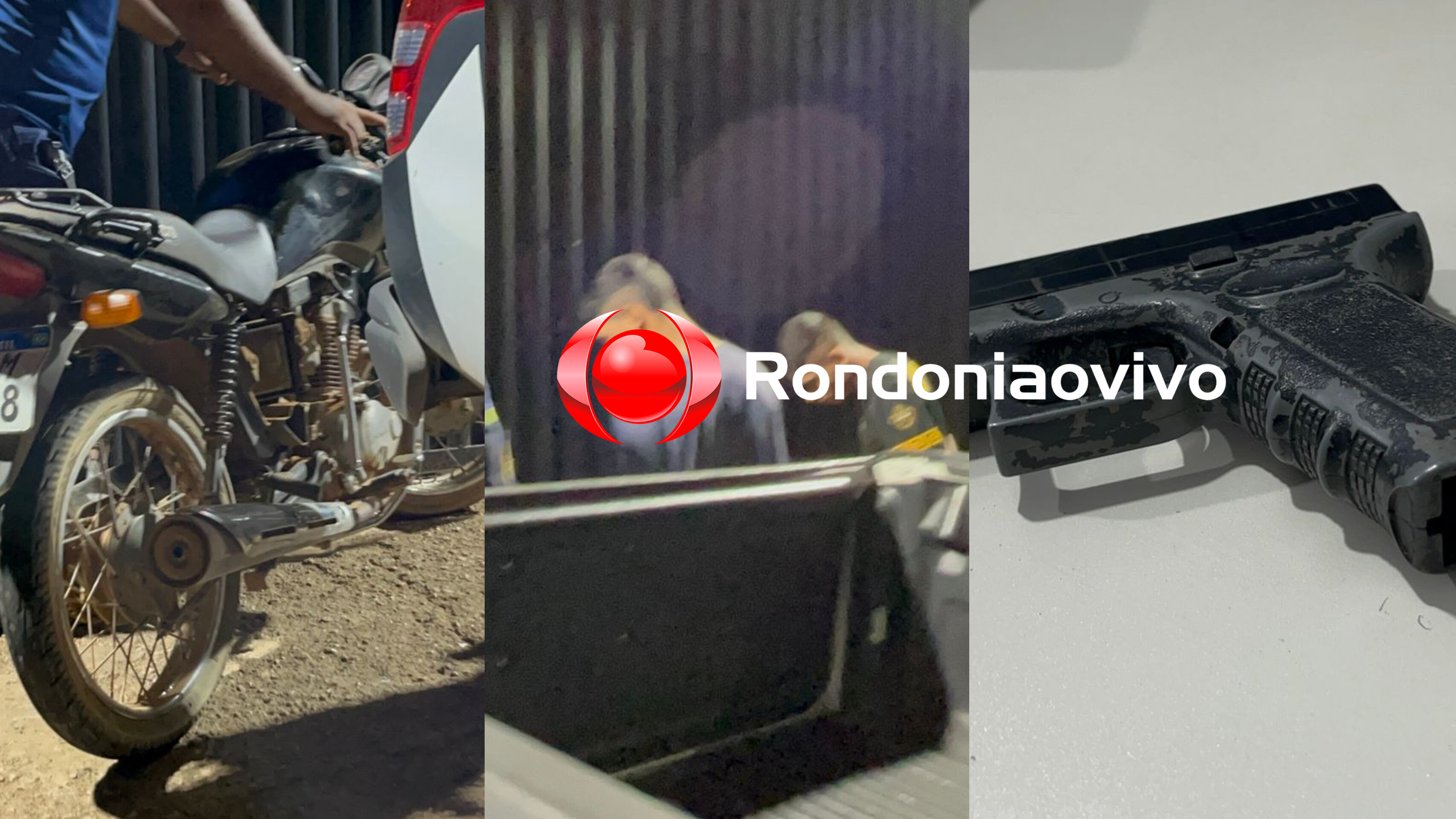 ASSALTO EM CASA: Dupla que manteve família refém durante roubo é detida após perseguição 