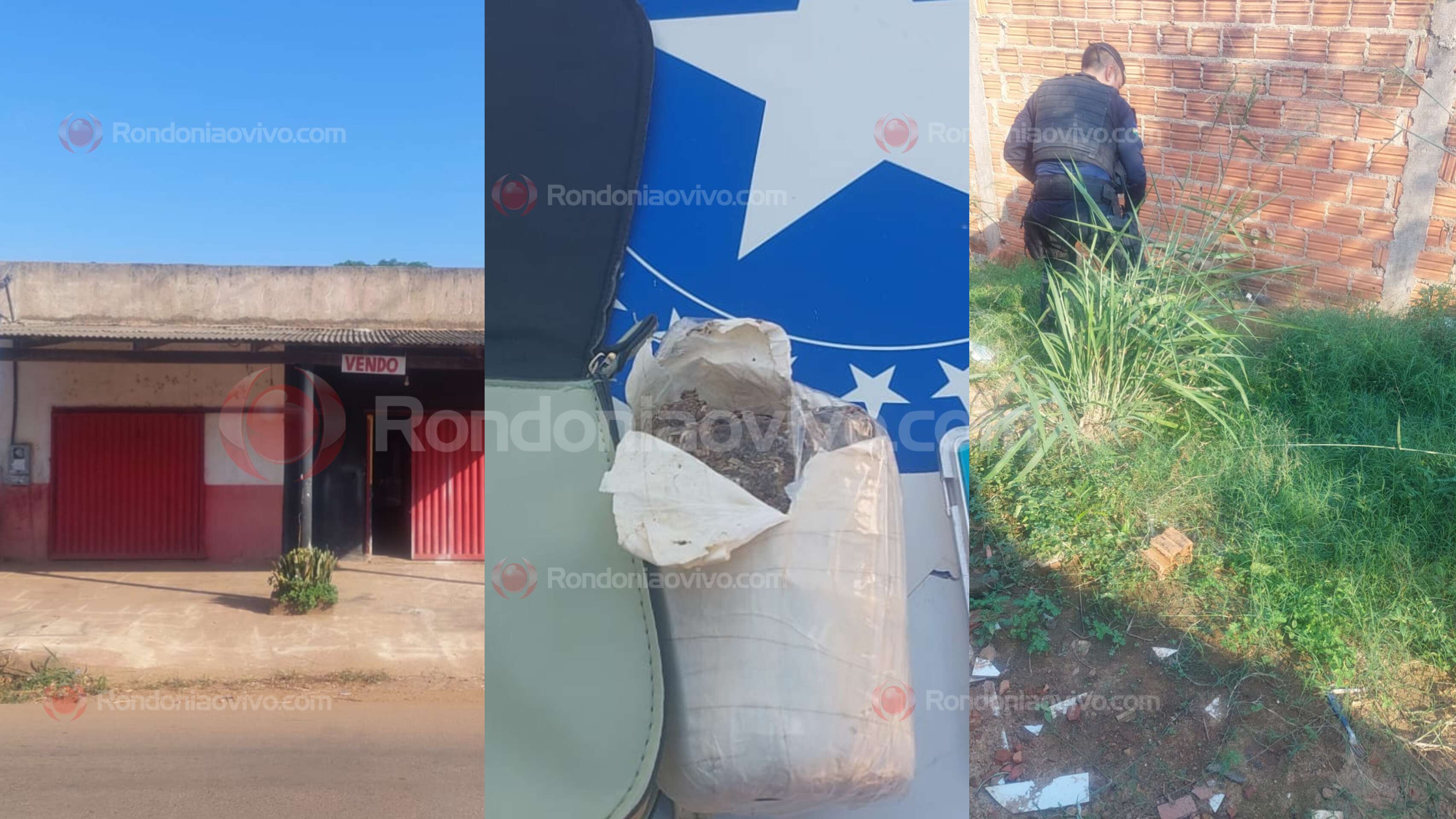 BAR FECHADO: Equipe do sargento Machado apreende mais droga na zona Leste 