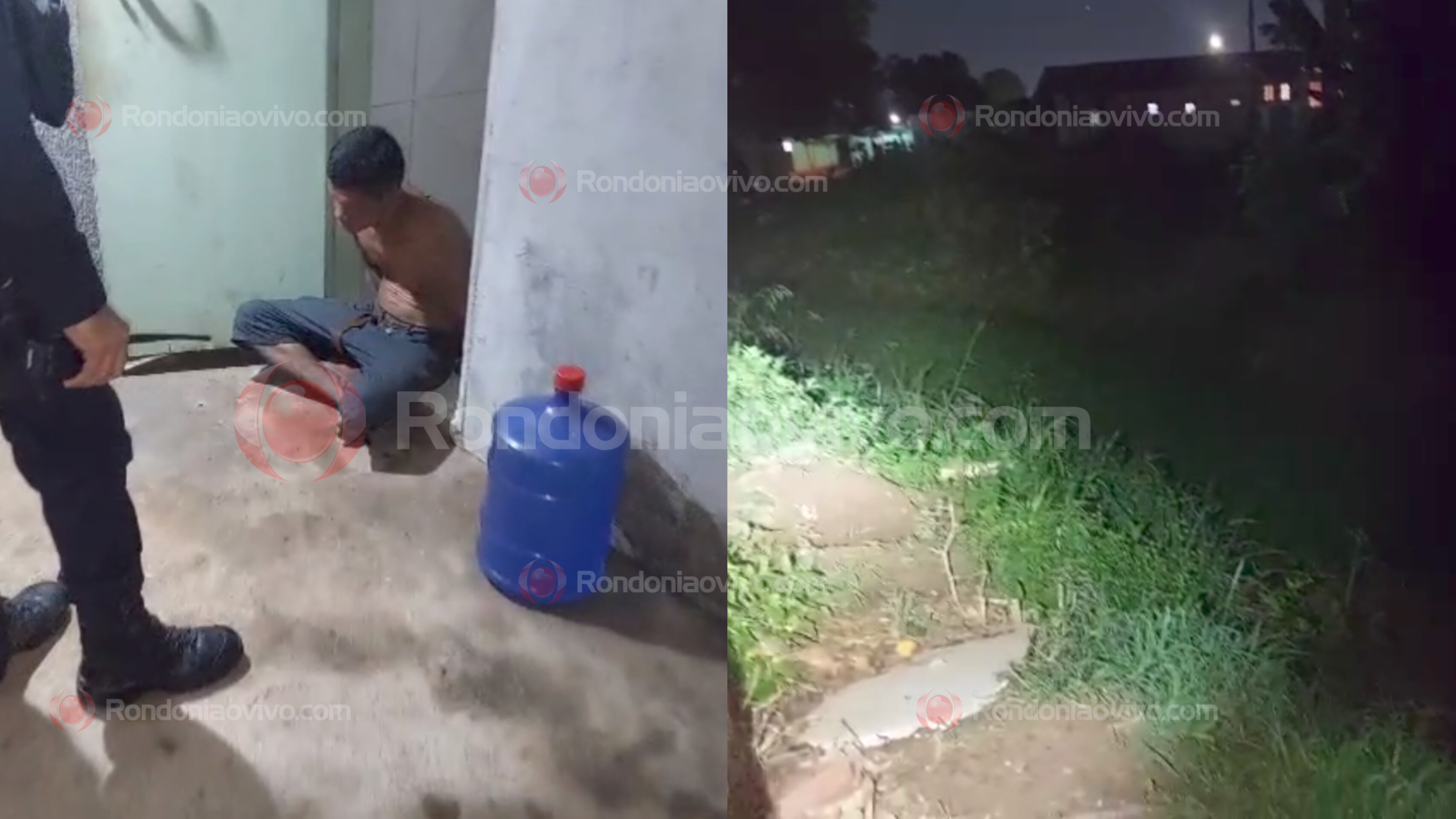 VEJA VÍDEO: Equipe do sargento Machado faz cerco e prende foragido com 18 anos de condenação 