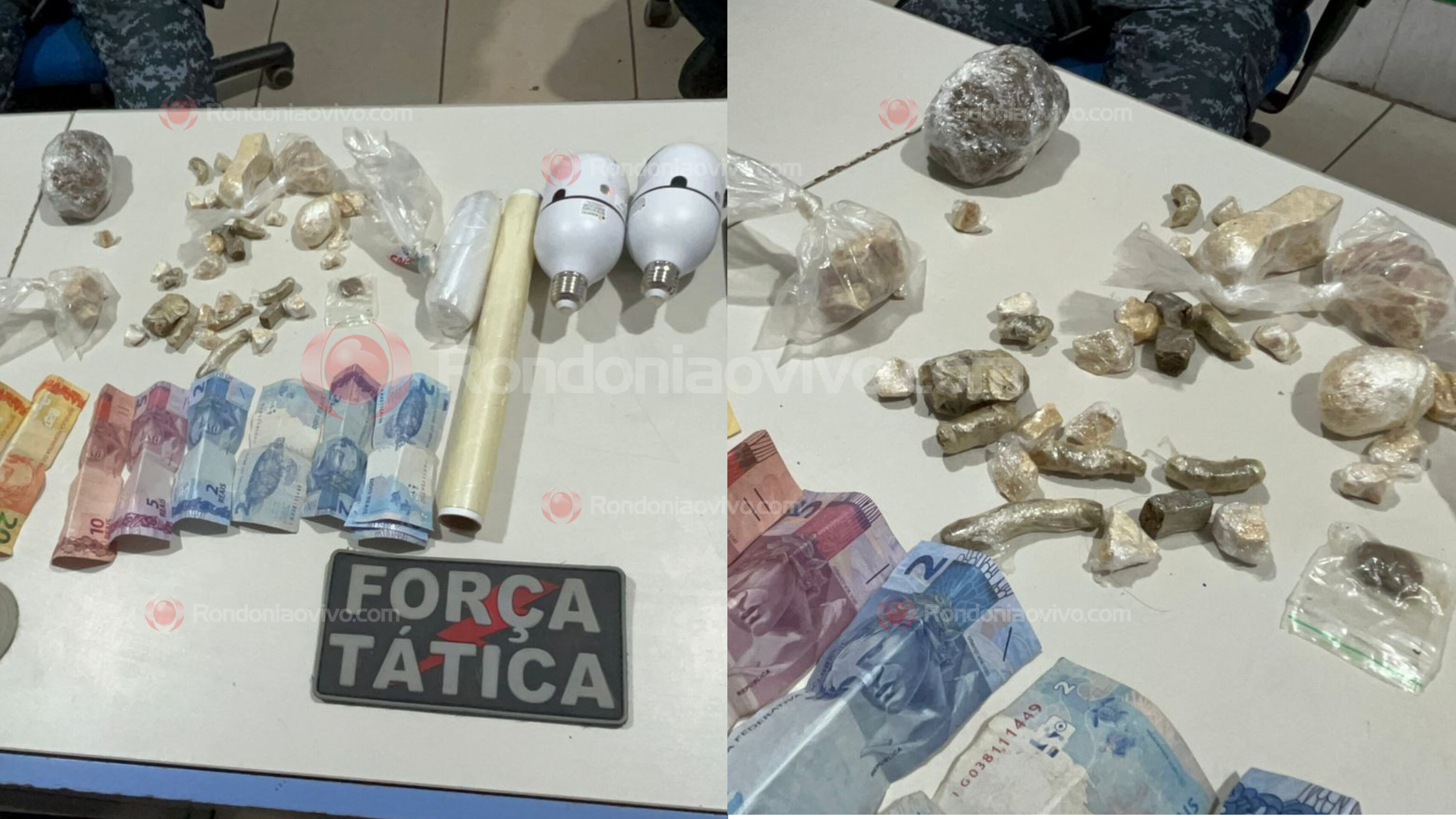 MORAR MELHOR: Marido foge e esposa é presa com comparsa por tráfico de drogas em condomínio 