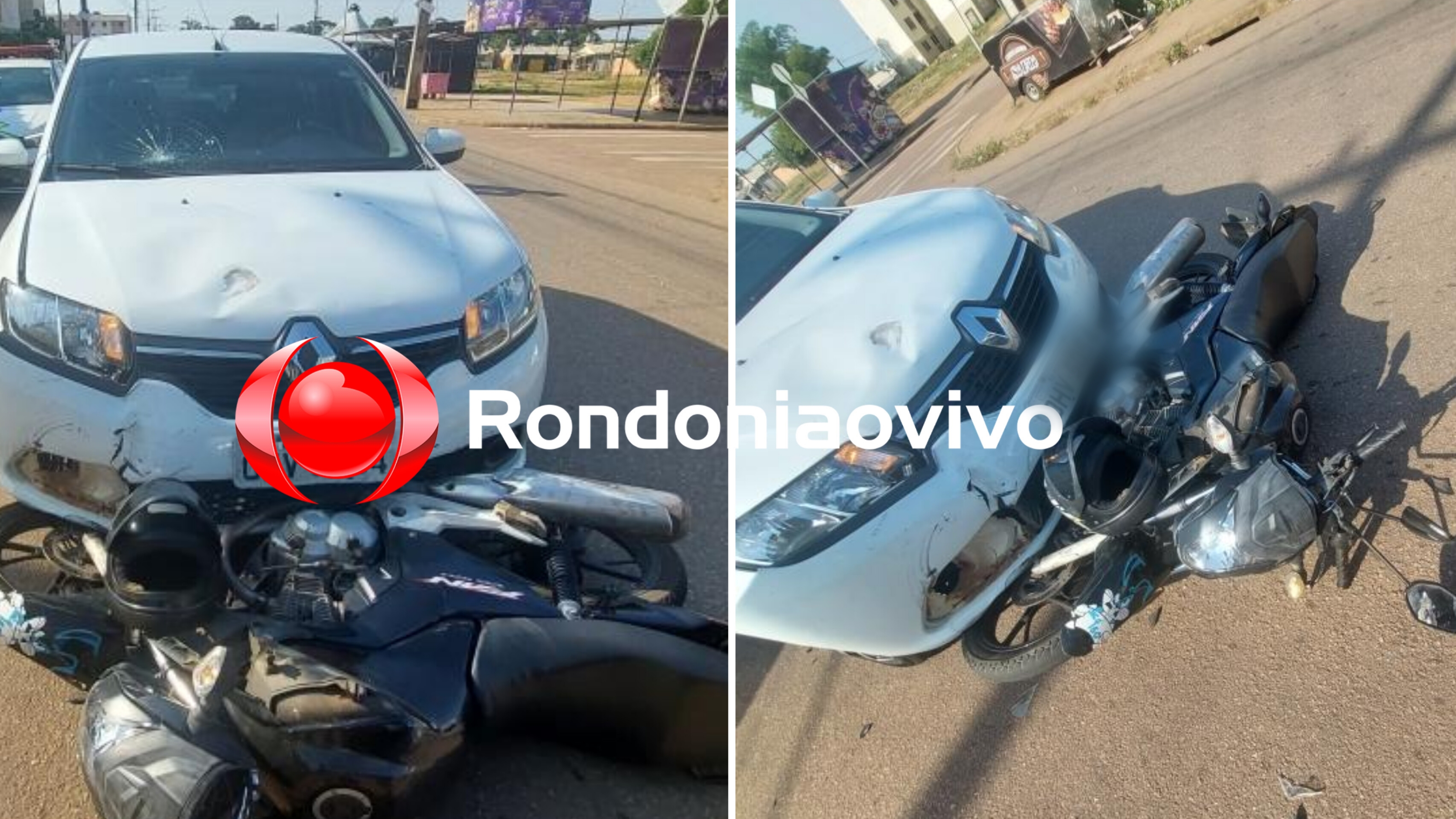 URGENTE: Motociclista inabilitado é preso embriagado após colisão no Orgulho do Madeira 