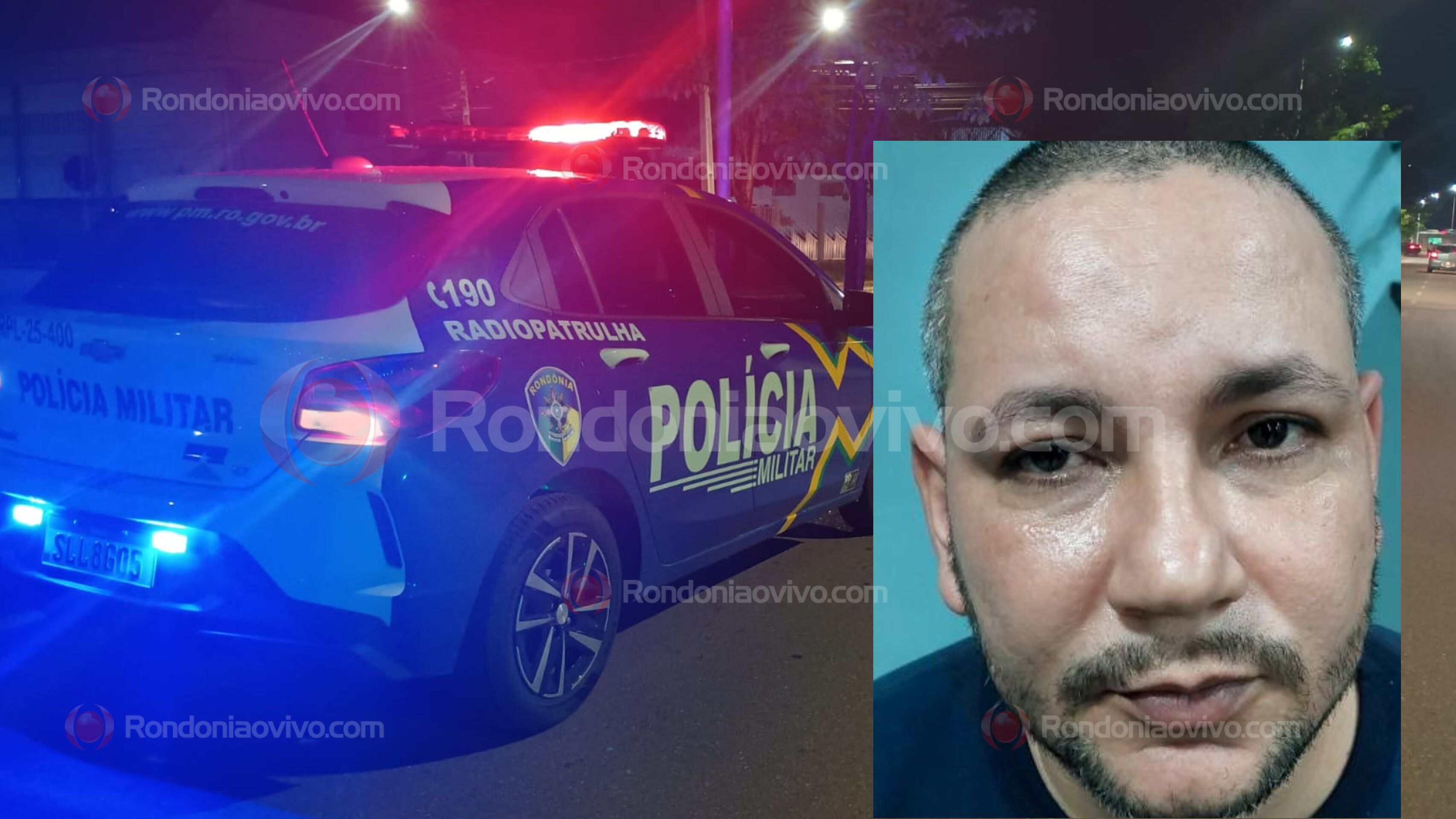 VULGO 'CORINGA': Foragido por tráfico de drogas e associação para o tráfico é preso pela PM 