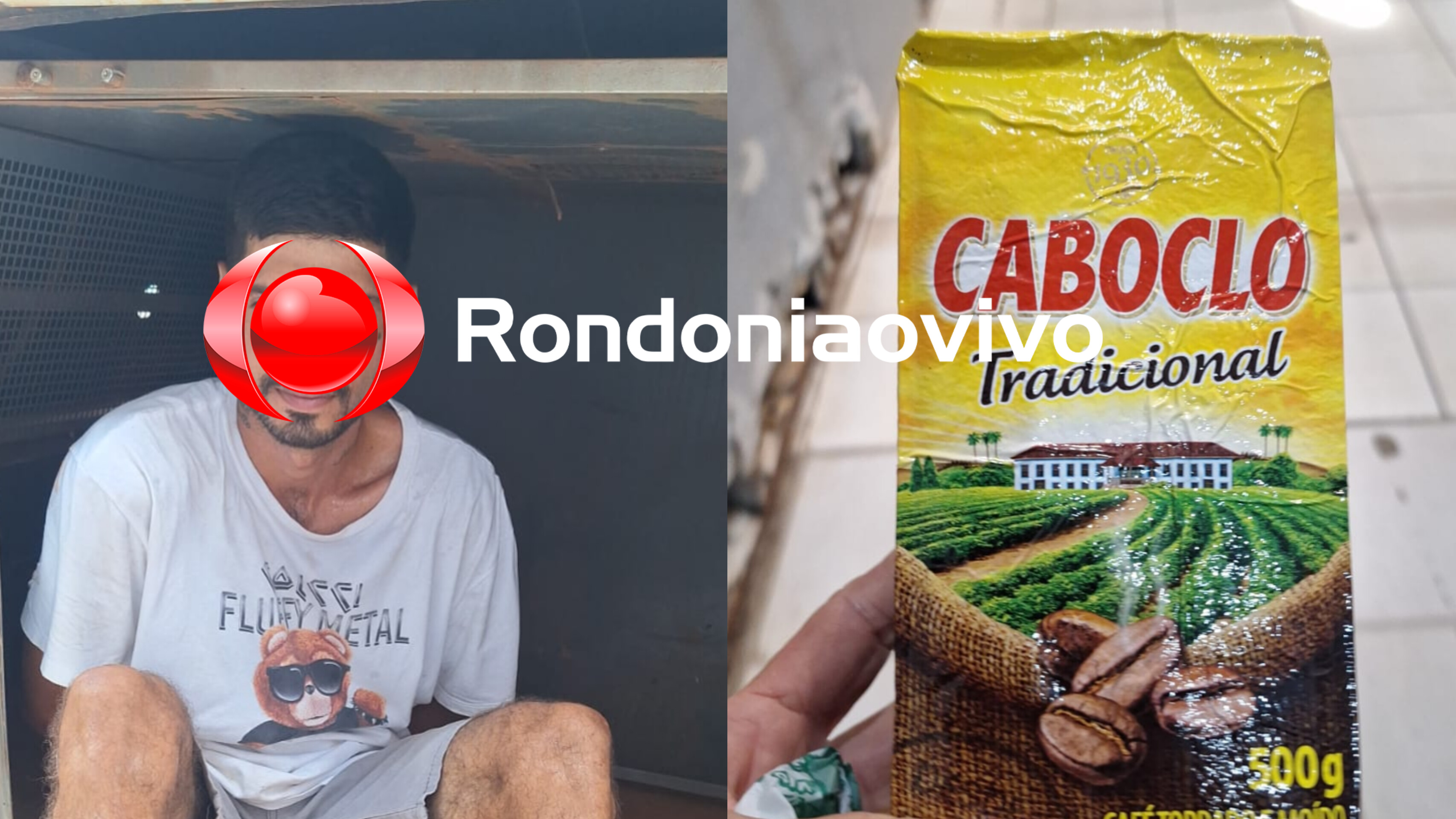 TRADICIONAL: Acusado de furtar café Caboclo, homem é preso no Irmãos Gonçalves 