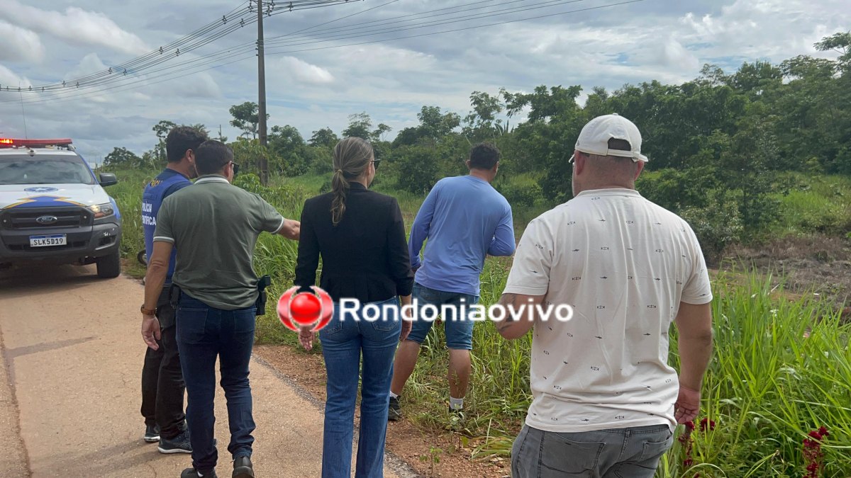 URGENTE: Cadáver é encontrado em lago as margens da Estrada da Penal 