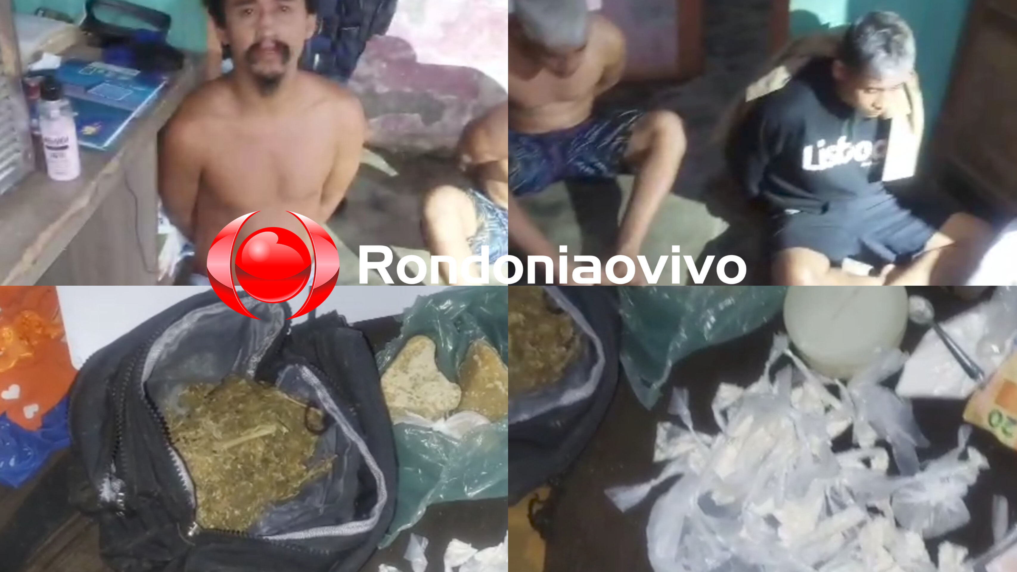 VÍDEO: Equipe do sargento Machado fecha outra boca de fumo neste domingo; Trio é preso 
