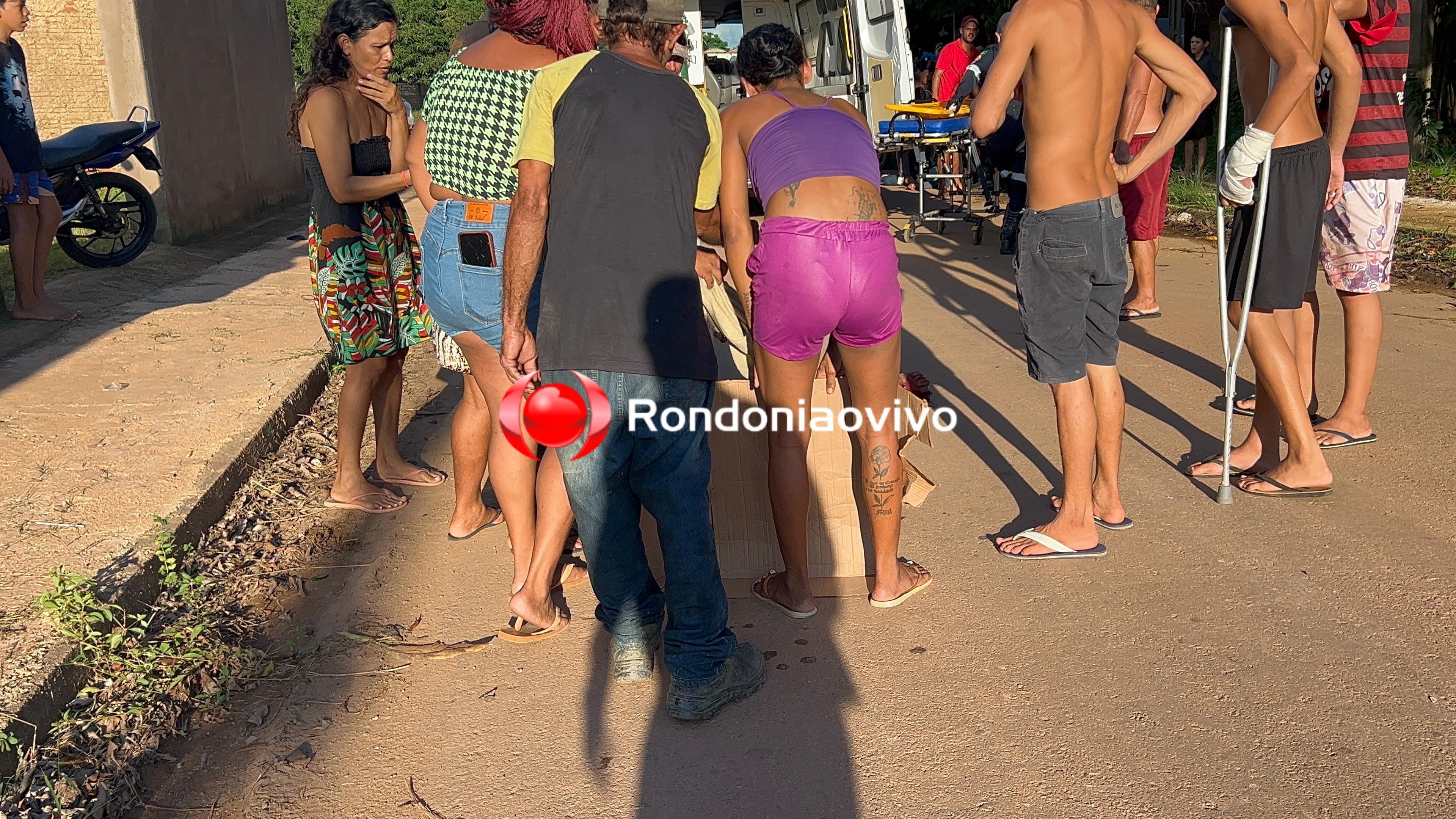 URGENTE' Acidente gravíssimo deixa motociclista inconsciente 