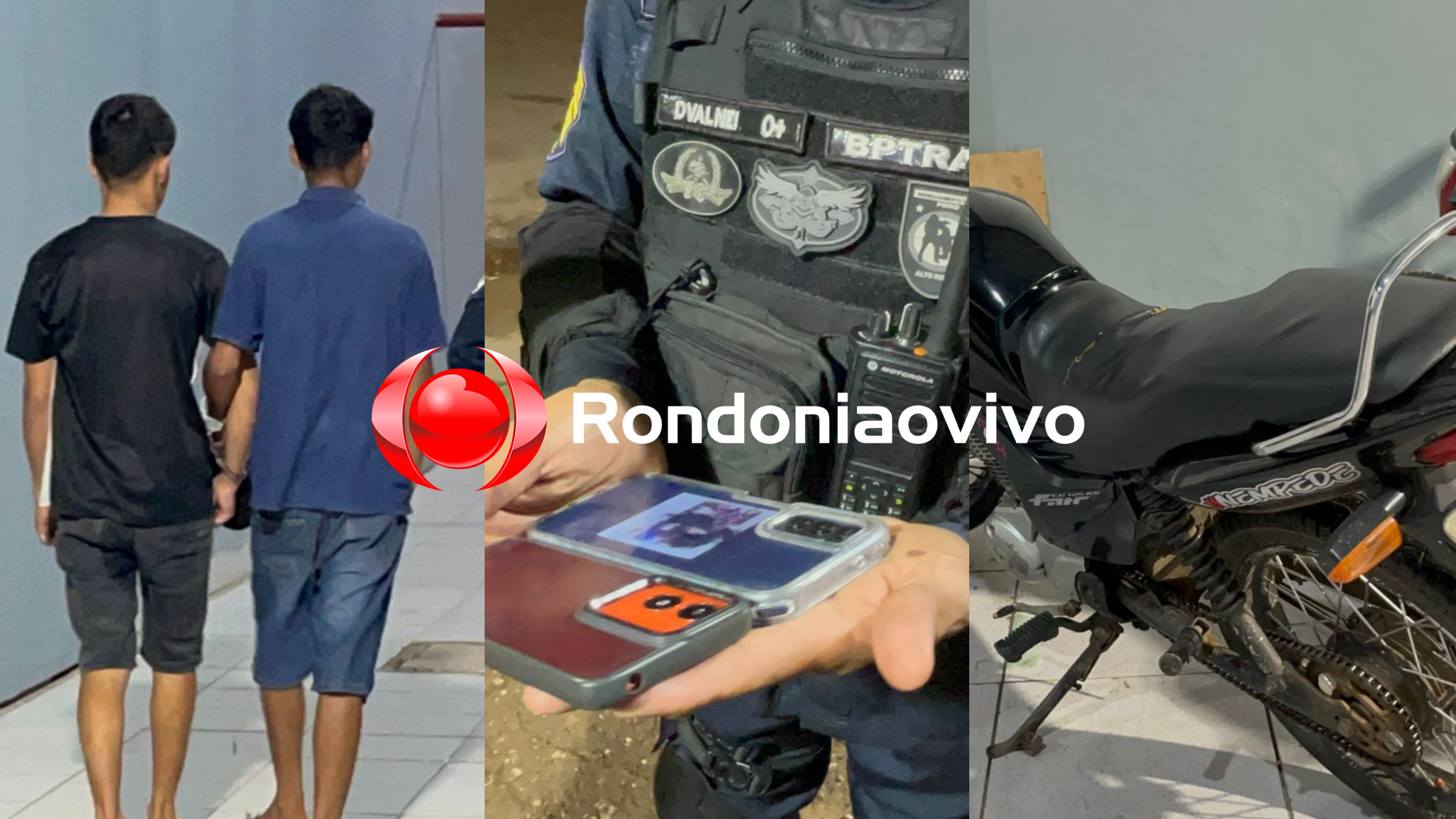 AGILIDADE: PM aborda assaltantes antes da vítima ligar no 190