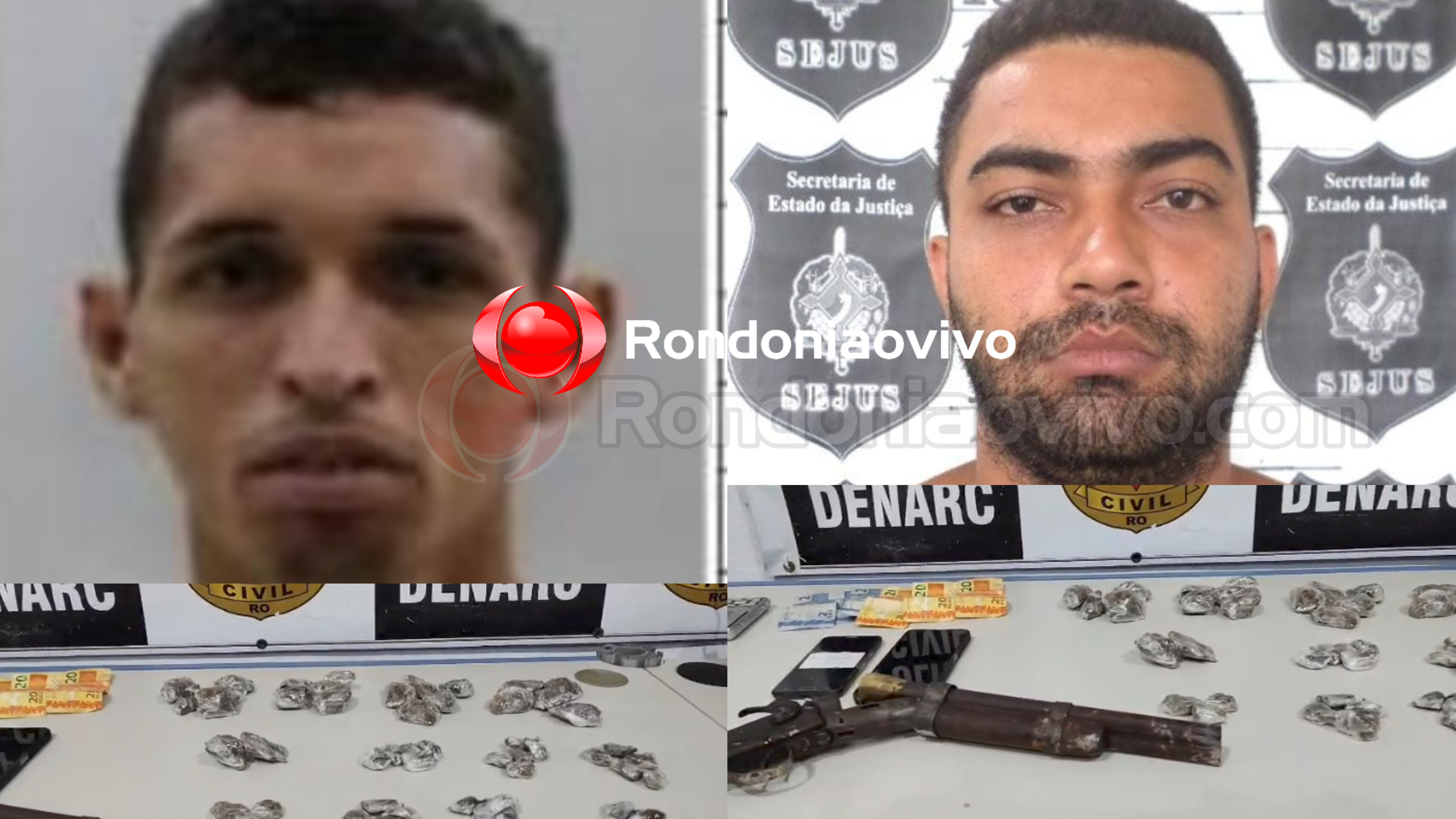 'PÂNICO E TATINHA': Denarc monta campana e prende acusados de tráfico no Monte Sinai