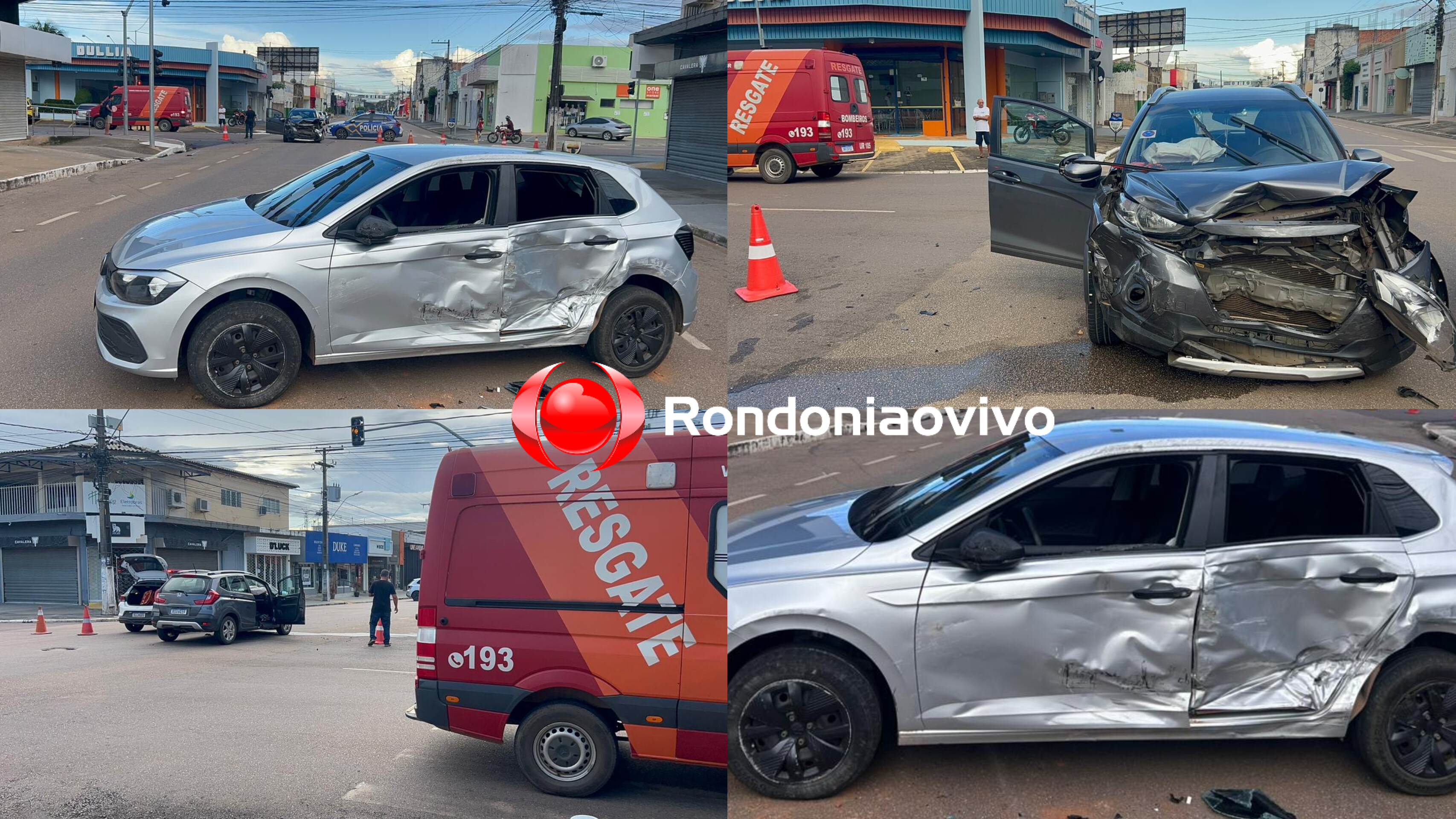 VÍDEO: Capotamento na Carlos Gomes deixa duas pessoas feridas 