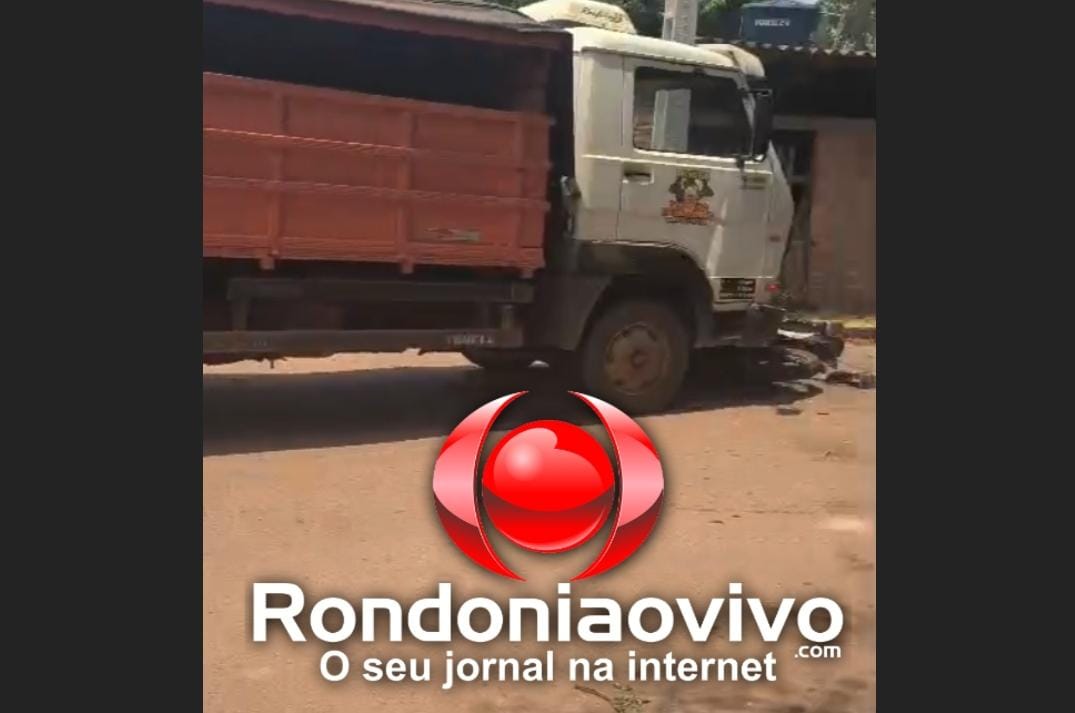 VÍDEO: Motociclista é atropelado por caminhão na zona Leste