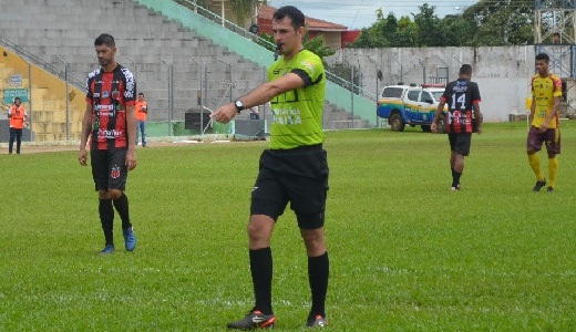 Estadual 2018: Caio Nunes Cazuza apita 1º jogo de final do Rondoniense-2018