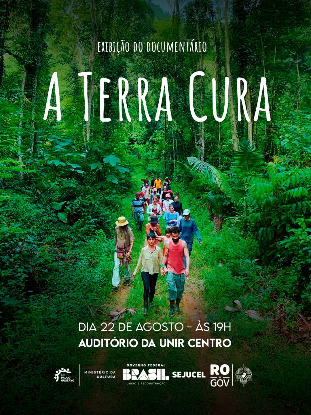 'A TERRA CURA': Exibição de documentário promove educação ambiental e sustentabilidade