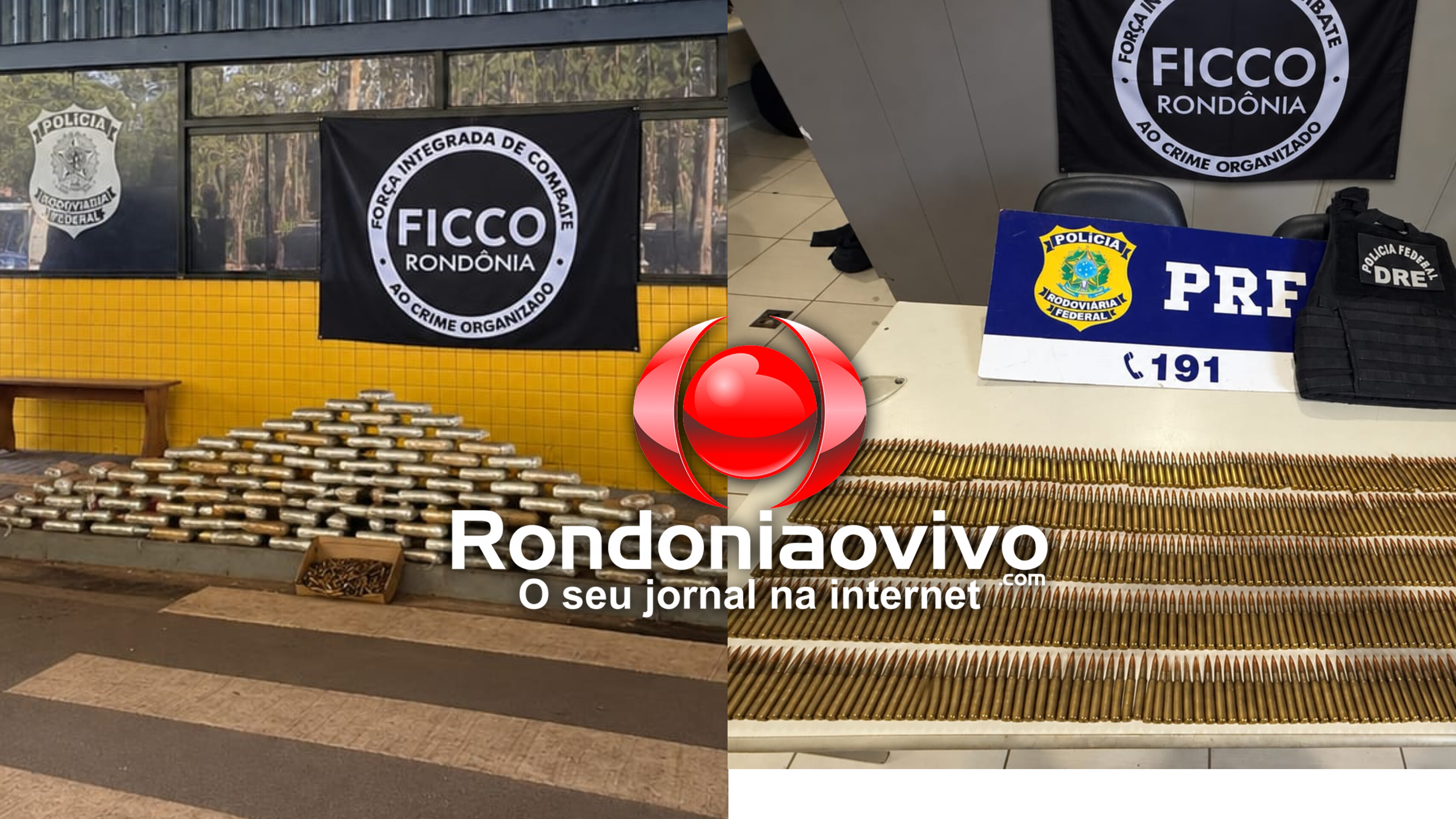 CRIMINOSO PRESO: Ficco apreende 103 quilos de skunk e 499 munições de fuzil