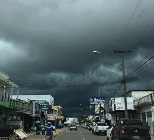 Possibilidade de chuva com trovoadas para esta sexta-feira, informa Sipam