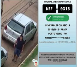 CHAPOLIN - Bandido é flagrado fazendo arrastão em carros na Jorge Teixeira - VÍDEO