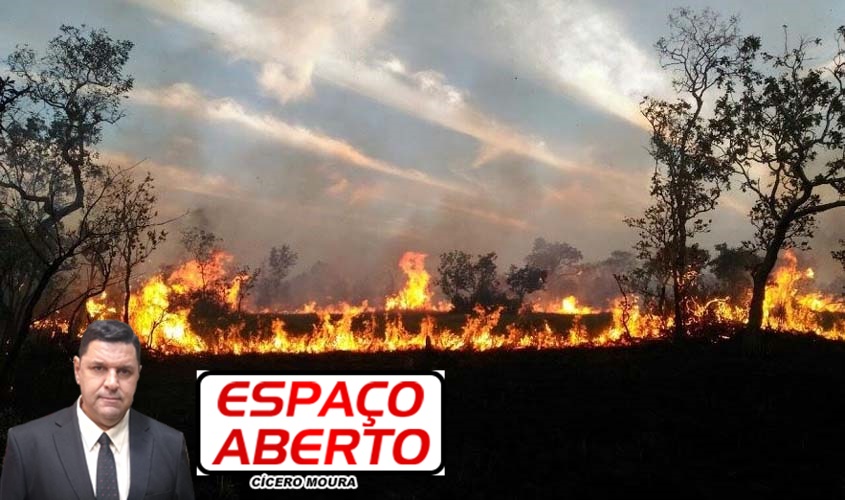 ESPAÇO ABERTO: Rondônia arde em chamas e sem chuva situação só piora