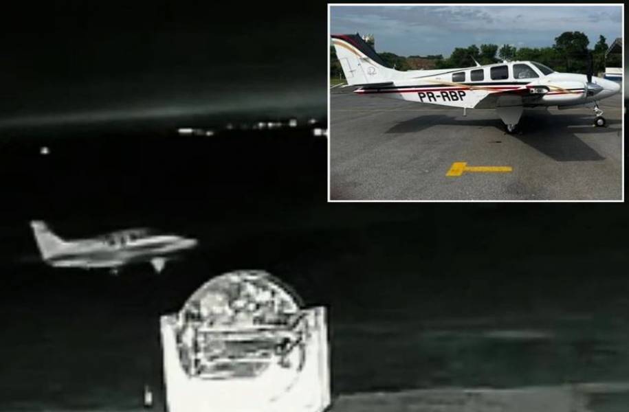 VEJA VÍDEO: Avião de R$ 6 milhões é furtado em aeroporto na divisa de RO com MT