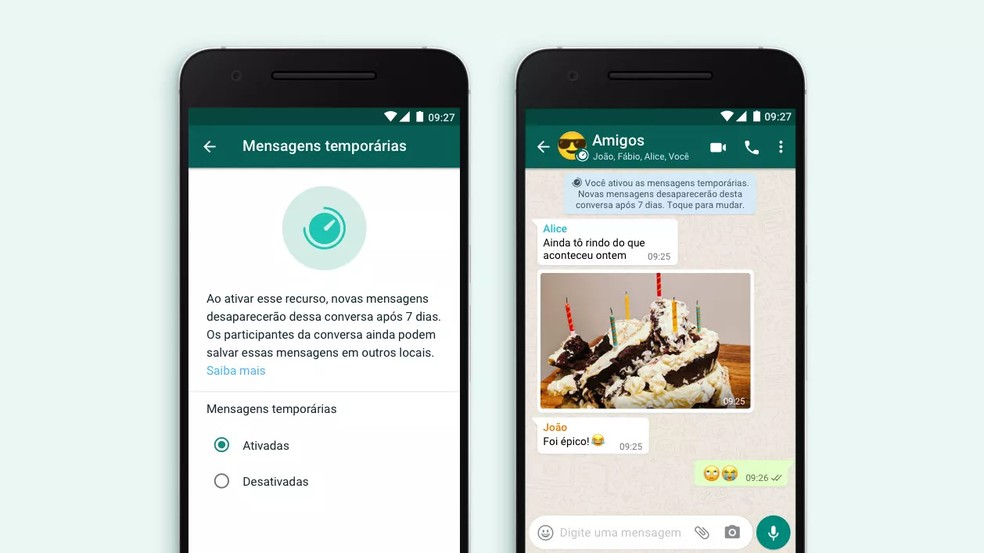 WhatsApp finalmente lança mensagens temporárias; saiba como usar