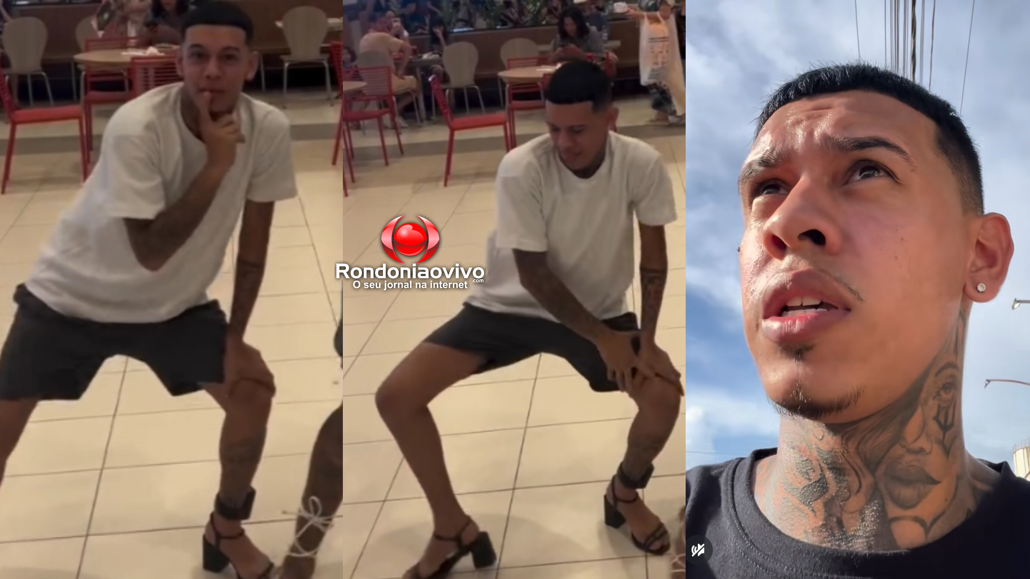 VÍDEO: Criador de conteúdo é preso após dancinha no shopping que viralizou