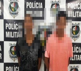 Polícia prende adulto e apreende menor que roubaram professora e aluna