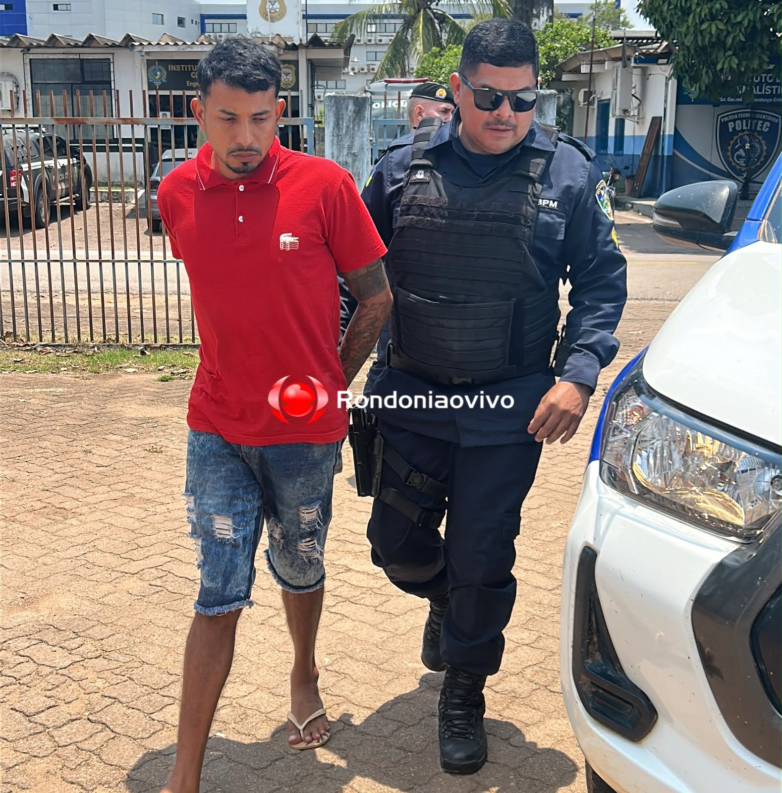 URGENTE: Equipe do sargento Machado prende assaltante do Amazonas em Porto Velho