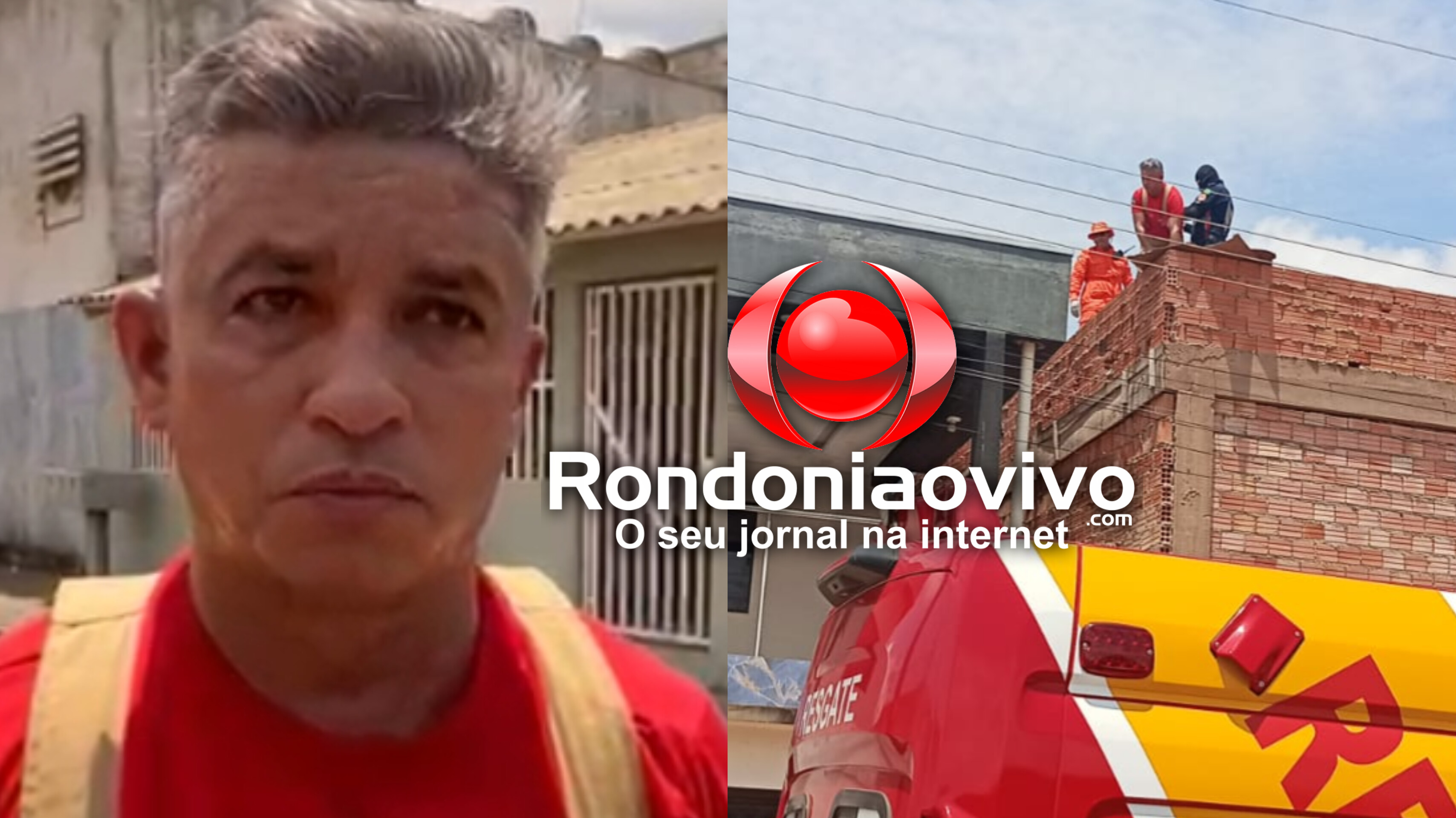 VÍDEO: Sgt dos Bombeiros fala sobre resgate de trabalhador vítima de choque elétrico