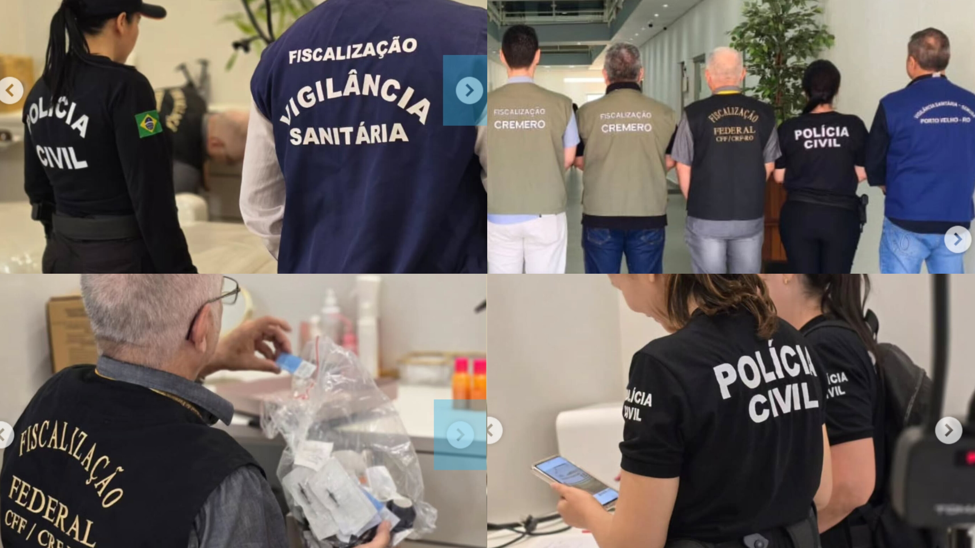 DOSE EXTRAOFICIAL: PC faz operação contra venda ilegal de emagrecedores em clínica de estética