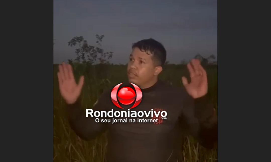 URGENTE: Em vídeo de execução, motorista de app de Porto Velho cita nomes antes de morrer
