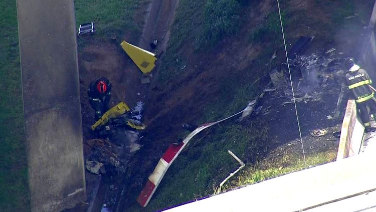 VÍDEO: Veja as primeiras imagens do acidente com o jornalista Ricardo Boechat