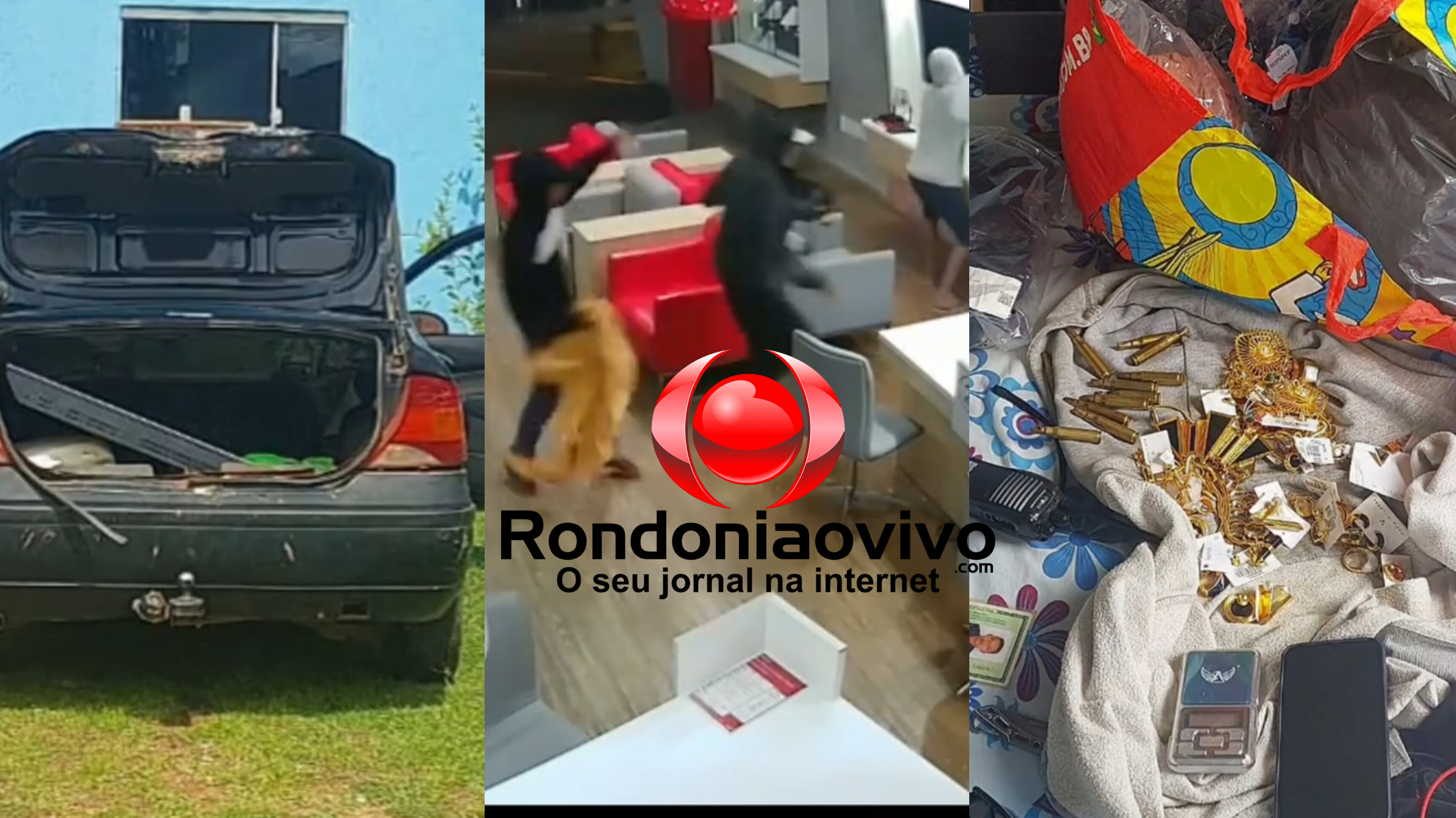 RÁPIDA AÇÃO: Após tiroteio, PM recupera objetos furtados em lojas na Carlos Gomes