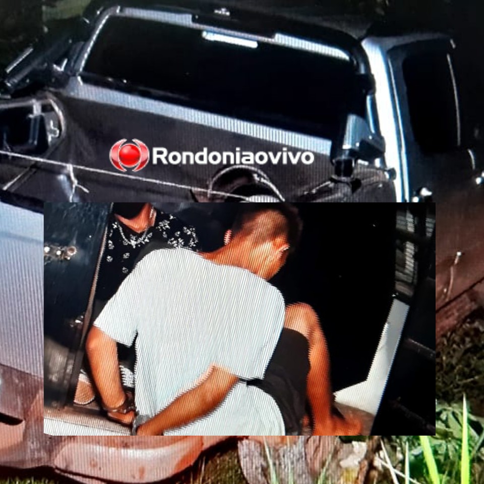 PERSEGUIÇÃO E PRISÃO: Criminoso foge da polícia em caminhonete roubada e cai em ribanceira