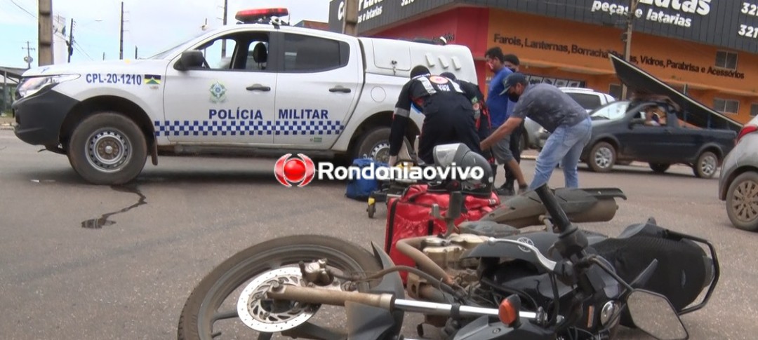 NA JORGE TEIXEIRA: Mais um acidente envolvendo caminhão boiadeiro e motocicleta é registrado em Porto Velho