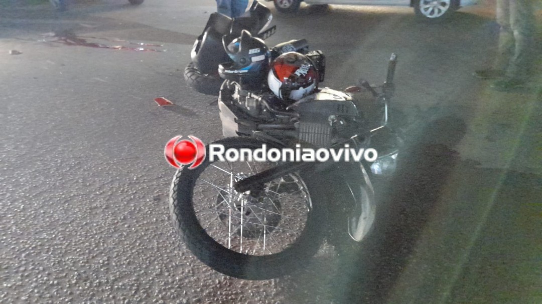 INTUBADO: Casal em motocicleta XT660 sofre grave acidente após colidir com carro