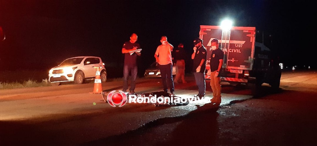 TRÁGICO: Homem morre atropelado na BR-319 em Porto Velho