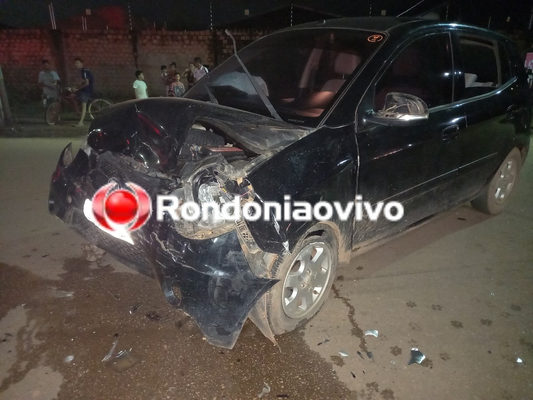 VÍDEO: Grave colisão envolvendo três automóveis na zona Leste de Porto Velho