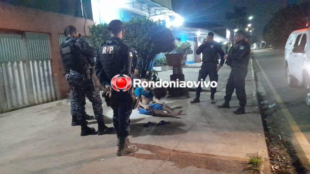 REAGIU: Policial civil evita homicídio ao flagrar bando atacando jovem a golpes de facão