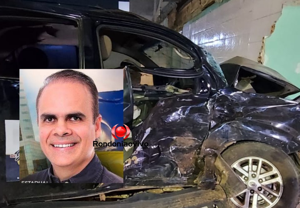 GRAVE ACIDENTE: Deputado Alan Queiroz sofreu fratura, mas está fora de risco de morte