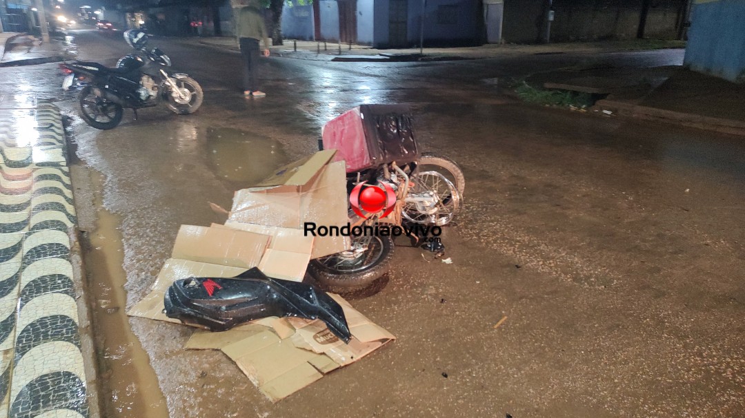ASSISTA: Motoboy de delivery fica desacordado após grave acidente 