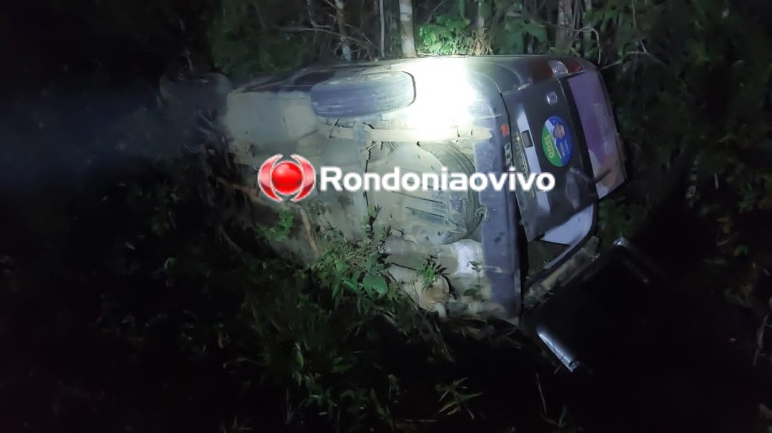 NA RIBANCEIRA: Veículo com pastor e presbítero capota na BR-319 após grave colisão 