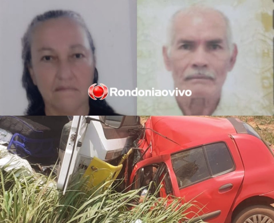 VÍDEO: Casal morre após colisão frontal entre carro e caminhão na BR-364