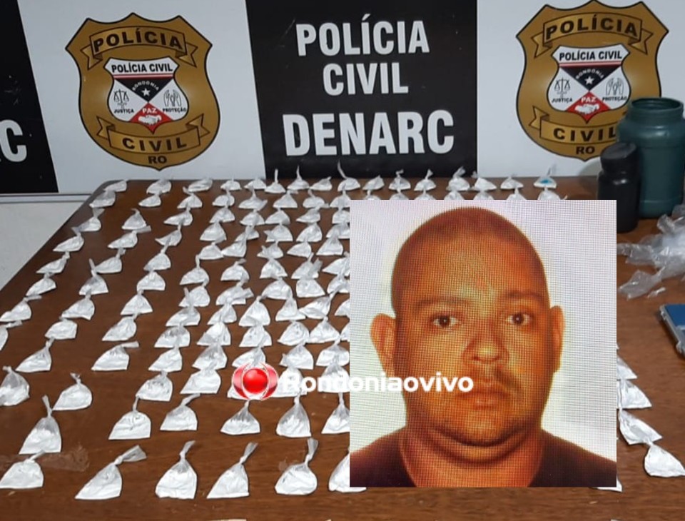COCAÍNA: Traficante 'Gordão' é preso pelo Denarc após abordagem na 7 de Setembro 