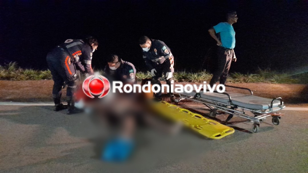 MOTORISTA FUGIU: IML tenta identificar homem que morreu após ser atropelado na BR-364