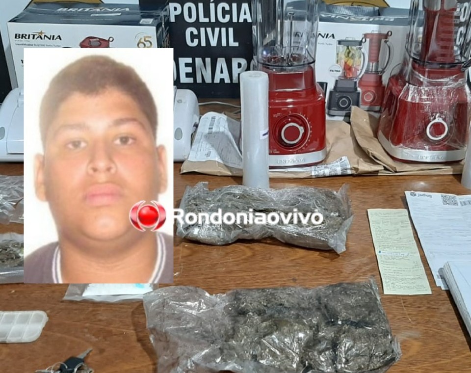 DESCOBERTO: Denarc prede traficante que enviava droga em liquidificadores pelos Correios 