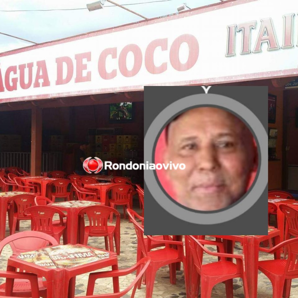 PESAR: Nota de falecimento pela morte de Zeno da água de coco em Porto Velho 