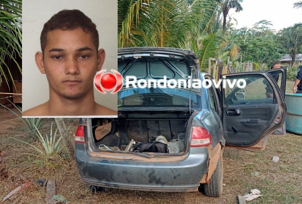 CERCO: Polícia prende criminoso foragido com três armas após roubo em chácara 