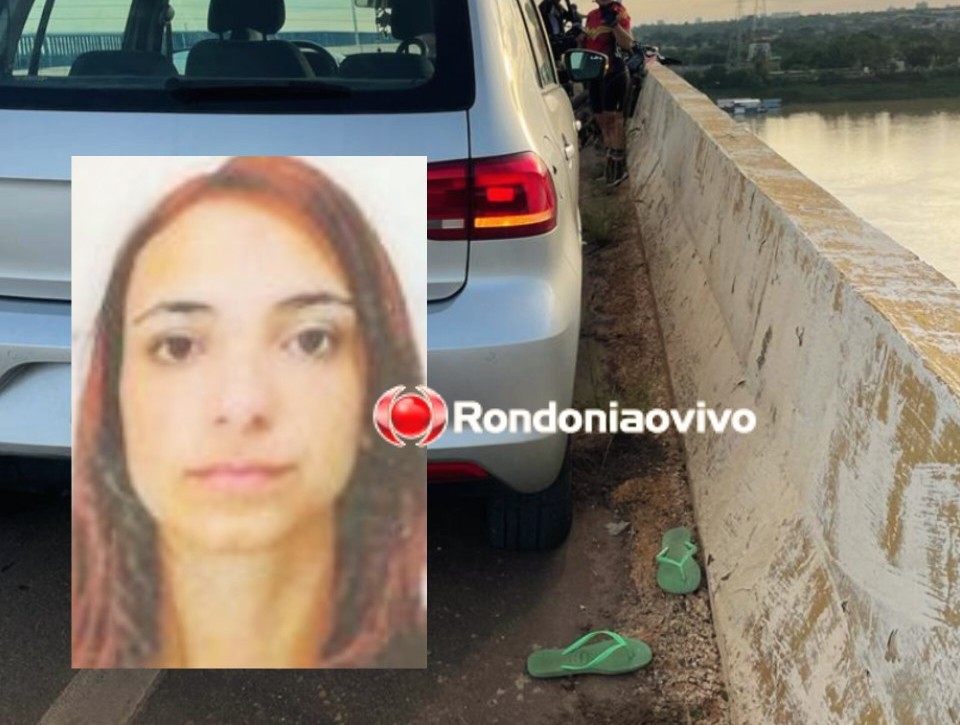 IDENTIFICADA: Polícia é acionada após mulher pular da ponte sobre o rio Madeira 
