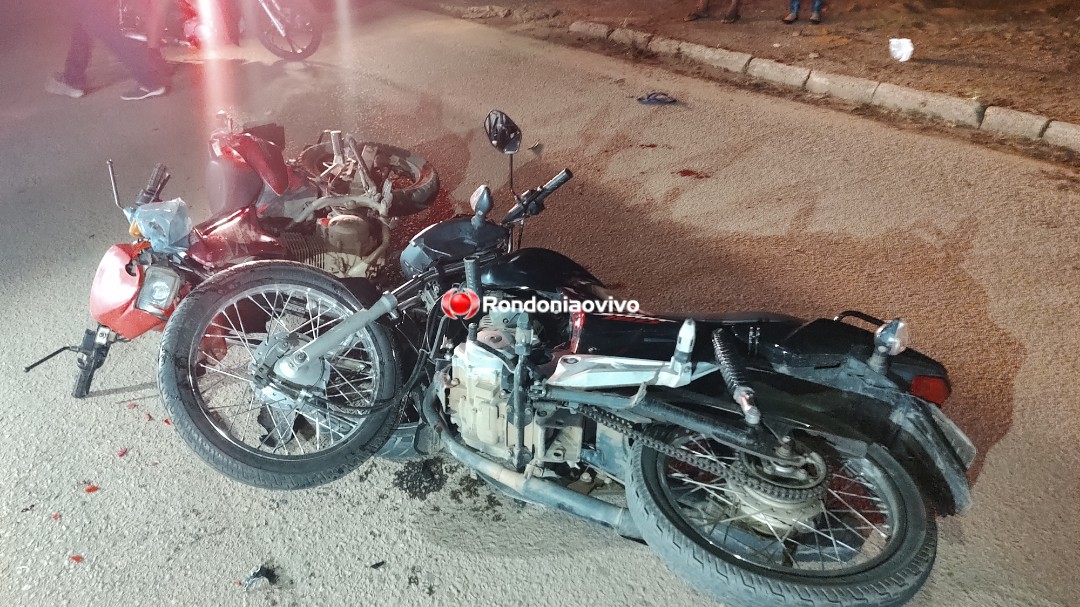 ASSISTA: Grave colisão entre motocicletas na Alexandre Guimarães deixa dois feridos
