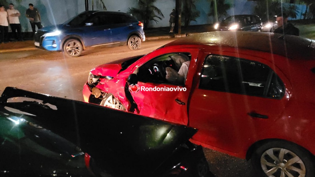 PRESO: Motorista invade contramão e causa acidente na Rio Madeira 