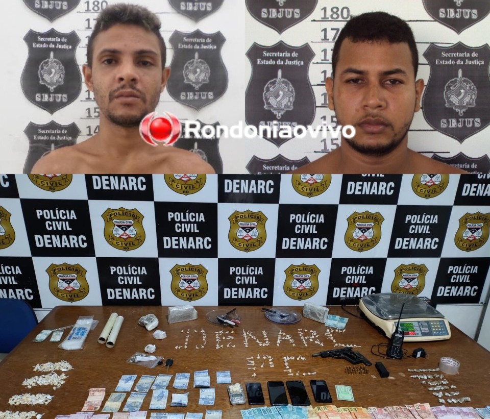 COMBATE AO TRÁFICO: Denarc prende dois grandes fornecedores de drogas próximo da rodoviária 
